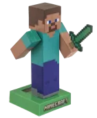 Figurka Solarna Steve z Gry Minecraft - Prezent dla Chłopca na Biurko