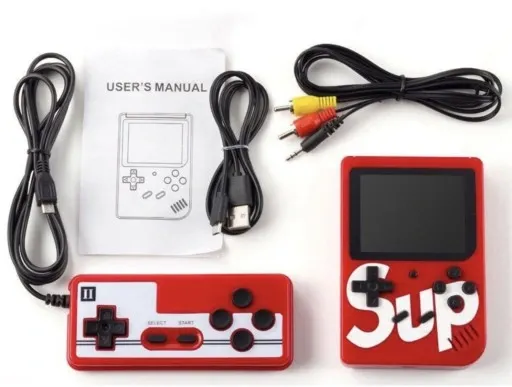 Konsola Retro Mini 400 Gier, przenośna + PAD zdjęcie 4