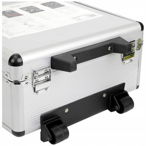 Zestaw narzędzi w walizce aluminiowej 1050 elementów walizka na kółkach zdjęcie 6