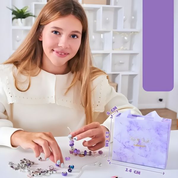 Zestaw do robienia bransoletek charms zdjęcie 11