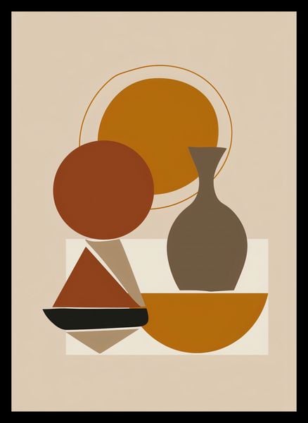 Plakat 25x35cm Geometryczna Utrata zdjęcie 2