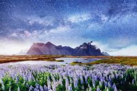 Fototapeta Krajobraz Górski GWIAZDY do Salonu 405x270