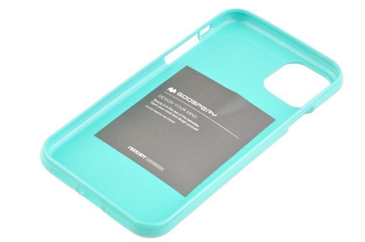 Etui Mercury Goospery Jelly Case do iPhone 11 Pro Max miętowy zdjęcie 3