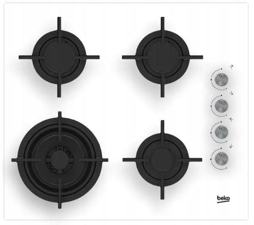 Płyta gazowa Beko HILW64122SW 4 Palniki Biała na Arena.pl