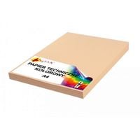 papier techniczny a4 160g łososiowy 50 arkuszy