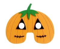 Maska filcowa Dynia Halloween przyjęcie halloweenowe