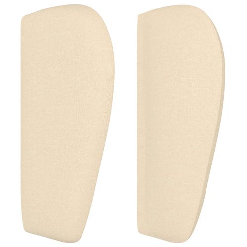 Zagłówek uszak, kremowy, 163x23x78/88 cm, tkanina na Arena.pl