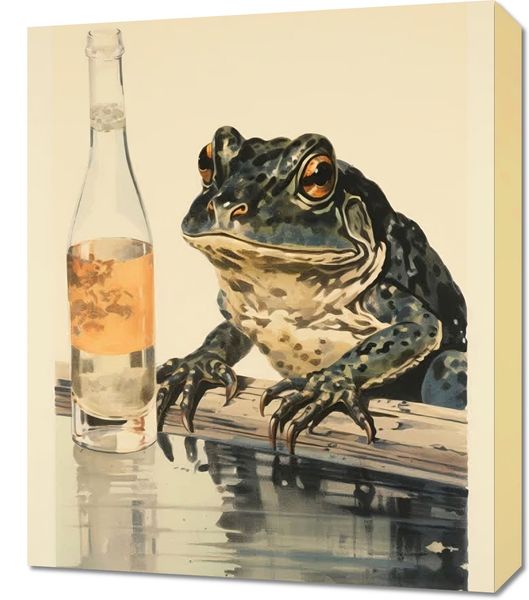 Obraz 50x60cm Refleksje Błotniaka zdjęcie 1