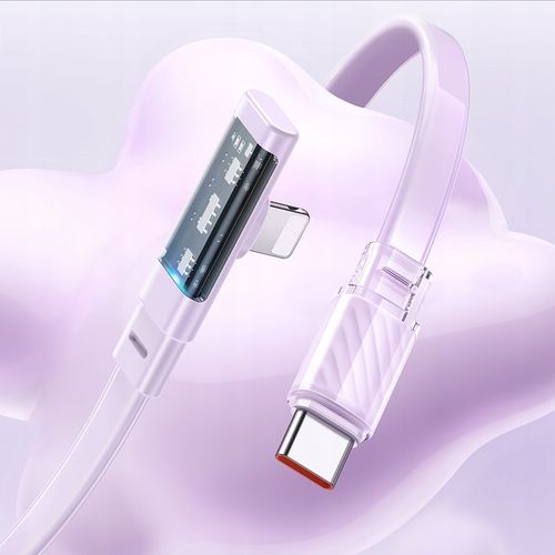mcdodo kabel kątowy usb-c lightning płaski 36w do iphone 13 14 na Arena.pl