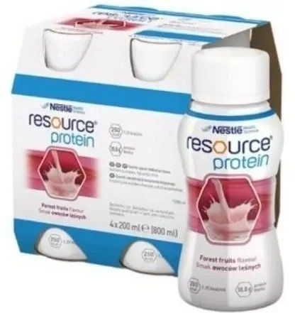 RESOURCE Protein smak owoce leśne 4 x 200ml zdjęcie 3