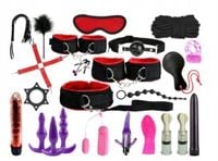 ORYGINAŁ ZESTAW BDSM KAJDANKI OBROŻA ZESTAW