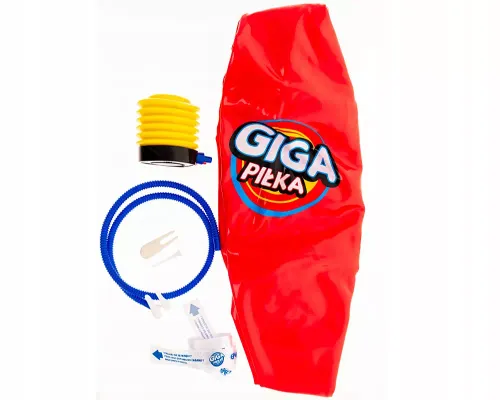 Gigapiłka - Czerwona wielka piłka - 2,5m obwodu - dla dzieci od Epee na Arena.pl