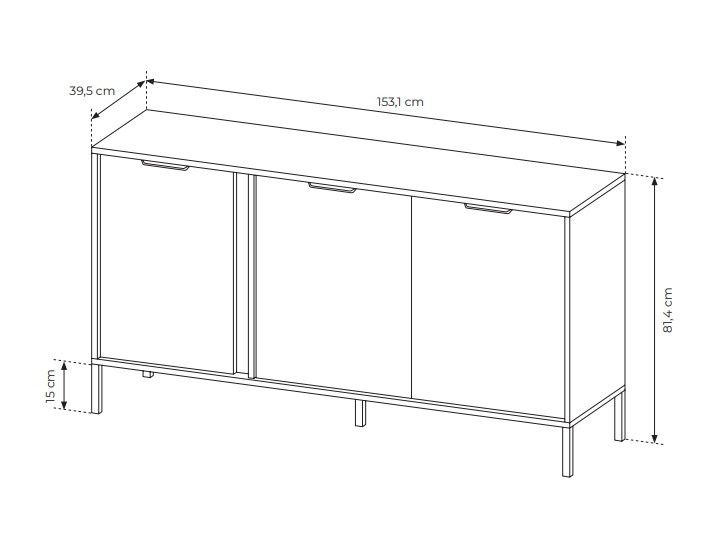 KOMODA Szeroka LARS 3D 153 antracyt zdjęcie 6