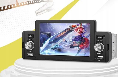 RADIO SAMOCHODOWE 1 DIN USB DOTYKOWE ANDROID AUTO CARPLAY MIRROR LINK na Arena.pl