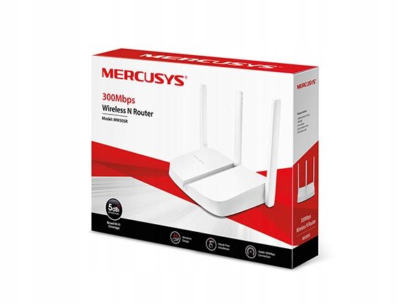 Router Mercusys TP-LINK MW305R WiFi N300 WAN 3xLAN zdjęcie 1