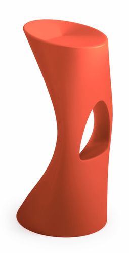 Stołek barowy FLOD czerwony D2 na Arena.pl