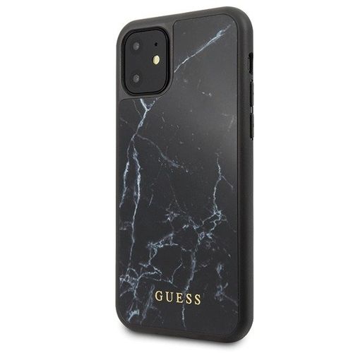 Etui Case GUESS MARBLE CASE IPHONE 11 PRO MAX CZARNY na Arena.pl
