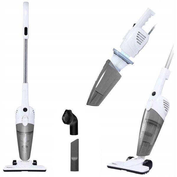 ODKURZACZ PIONOWY RĘCZNY PRZEWODOWY 2W1 DEERMA DX118C DODATKOWE SZCZOTKI zdjęcie 1