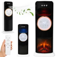 Termowentylator 3w1 kolumnowy wiatrak obrotowy kolumnowy stojący