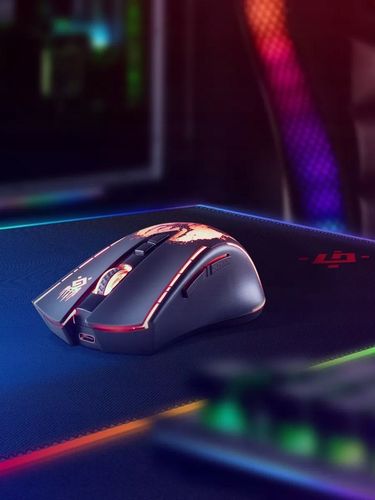 MYSZKA BEZPRZEWODOWA GAMINGOWA MYSZ DLA GRACZY USB DEFENDER Kronos GM-695 na Arena.pl