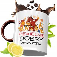 Kubek Bordowy Dla Akwarysty Na Urodziny Prezent Z Nadrukiem Ze Zdjęciem