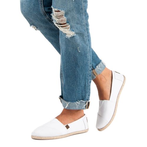 Białe Wsuwane Espadryle r.36 na Arena.pl