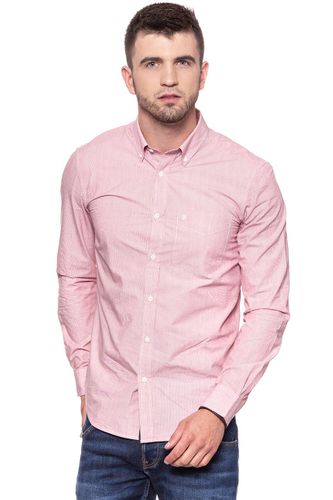 WRANGLER 1PKT BUTTON DOWN JESTER RED W58833W9S L na Arena.pl