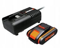Akumulator z ładowarką WORX WA3601 20V 2.0Ah