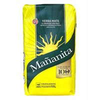 Yerba Mate Mananita Elaborada Con Palo 0,5kg 500g