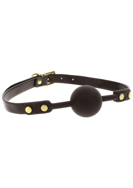 Studded Mouth Gag Black zdjęcie 5
