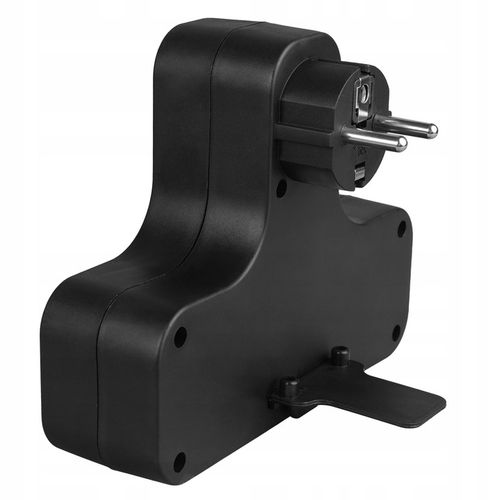 Gniazdko prądowe Maclean, Poczwórne z wyłącznikiem, Typu E, MCE224 E/B na Arena.pl