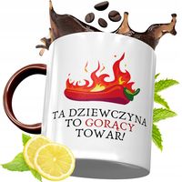 Kubek Bordowy Dla Dziewczyny Na Urodziny Prezent Z Nadrukiem Ze Zdjęciem