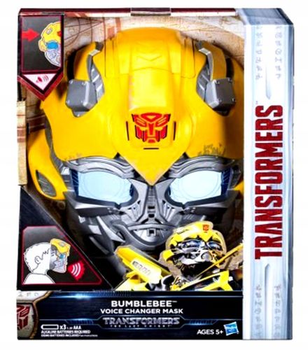 TRANSFORMERS BUMBLEBEE MASKA Zmienia GŁOS na Arena.pl