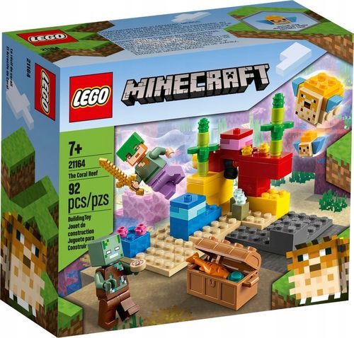 21164 - LEGO Minecraft - Rafa koralowa na Arena.pl