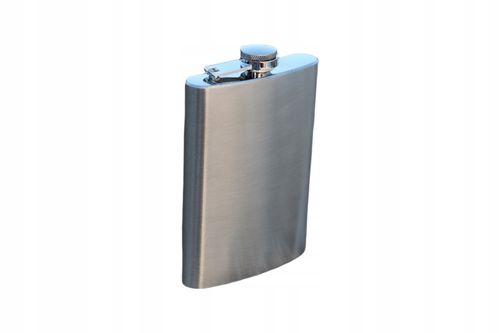 Elegancka Srebrna Piersiówka Z Czterema Kieliszkami Gentelo na Arena.pl