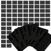 TACKI STOMATOLOGICZNE jednorazowe DENTYSTYCZNE CZARNE 100 sztuk ROTECK