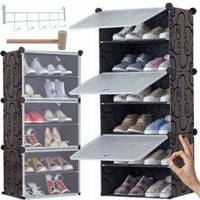Szafka na buty Kng 44,1 x 94 x 31 cm czarny