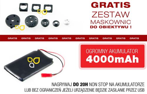 Mini kamera IP WIFI szpiegowska S06 na Arena.pl