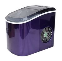 KOSTKARKA DO KOSTEK LODU 15KG MAŁA MOBILNA WYDAJNA MASZYNA FIOLETOWA