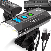 Oświetlenie rowerowe Specter ProLight2 1200lm 3 LED lampa lampka rowerowa