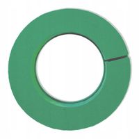 RING KOŁO OBRĘCZ GĄBKA FLORYSTYCZNA MOKRA do KWIATÓW ŻYWYCH Średnica