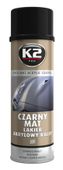 K2 LAKIER CZARNY MAT Szybkoschnąca matowa farba akrylowa, czarna, 500 ml