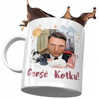 Kubek Sławomir Mentzen Xd Korwin Politycy Prezent Z Nadrukiem Ze Zdjęciem