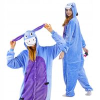 Piżama Onesie Kigurumi Kostium Przebranie Kłapołuchy Osiołek XL: 175 - 185c