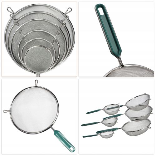 SITKO PRZESIEWACZ MĄKI KUCHENNE NIERDZEWNE 20 cm na Arena.pl