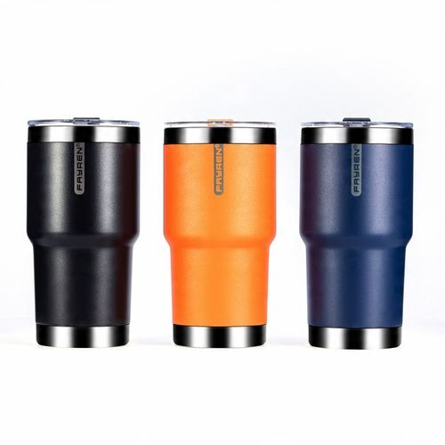 Fayren Kubek Termiczny 580ml Metro Apricot Crush do auta, pracy i na spacer na Arena.pl