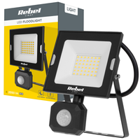 Halogen reflektor LED naswietlacz lampa 30W czujnik ruchu zmierzchu IP44