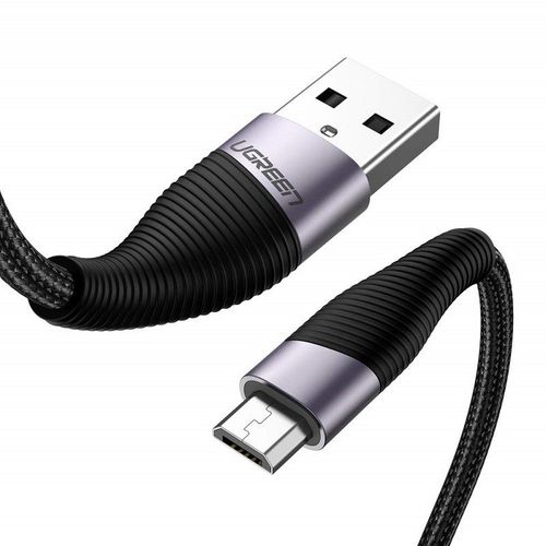 Kabel Micro Usb Ugreen Qc 3.0 2.4A 2M (Czarny) na Arena.pl