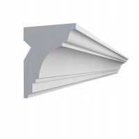 Listwa karniszowa LED 2m DLO23 9cm x 7cm maskownica osłona szyny ozdobna