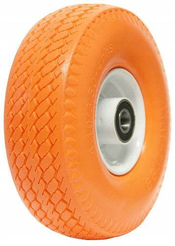 KOŁO do wózka 4.10 3.50-4 350x4 PEŁNE PU fi 20 mm na Arena.pl